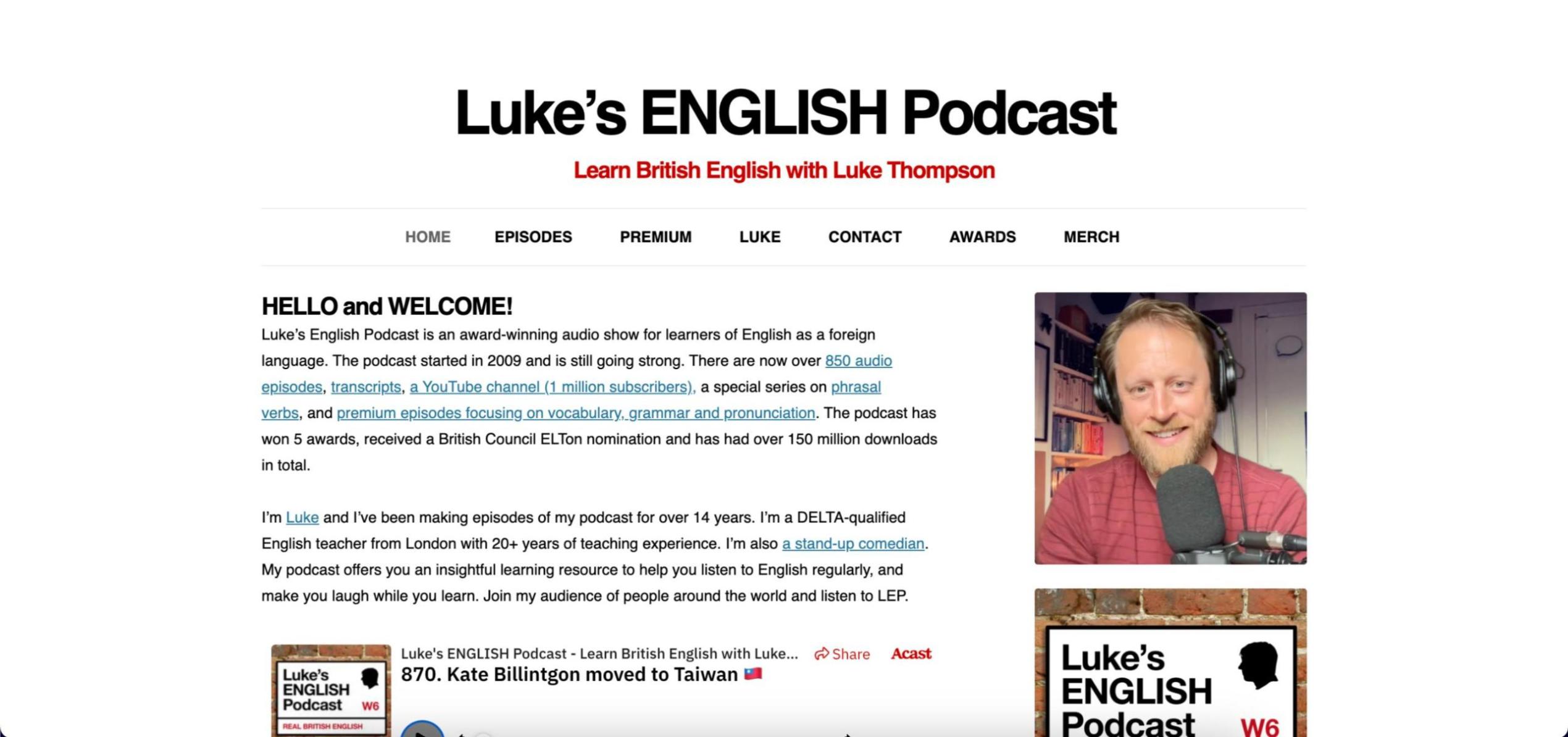 Luke's ENGLISH Podcast